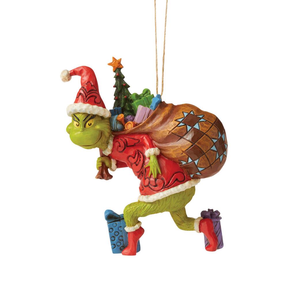 Jim Shore Dr. Seuss Grinch Tiptoeing Ornament